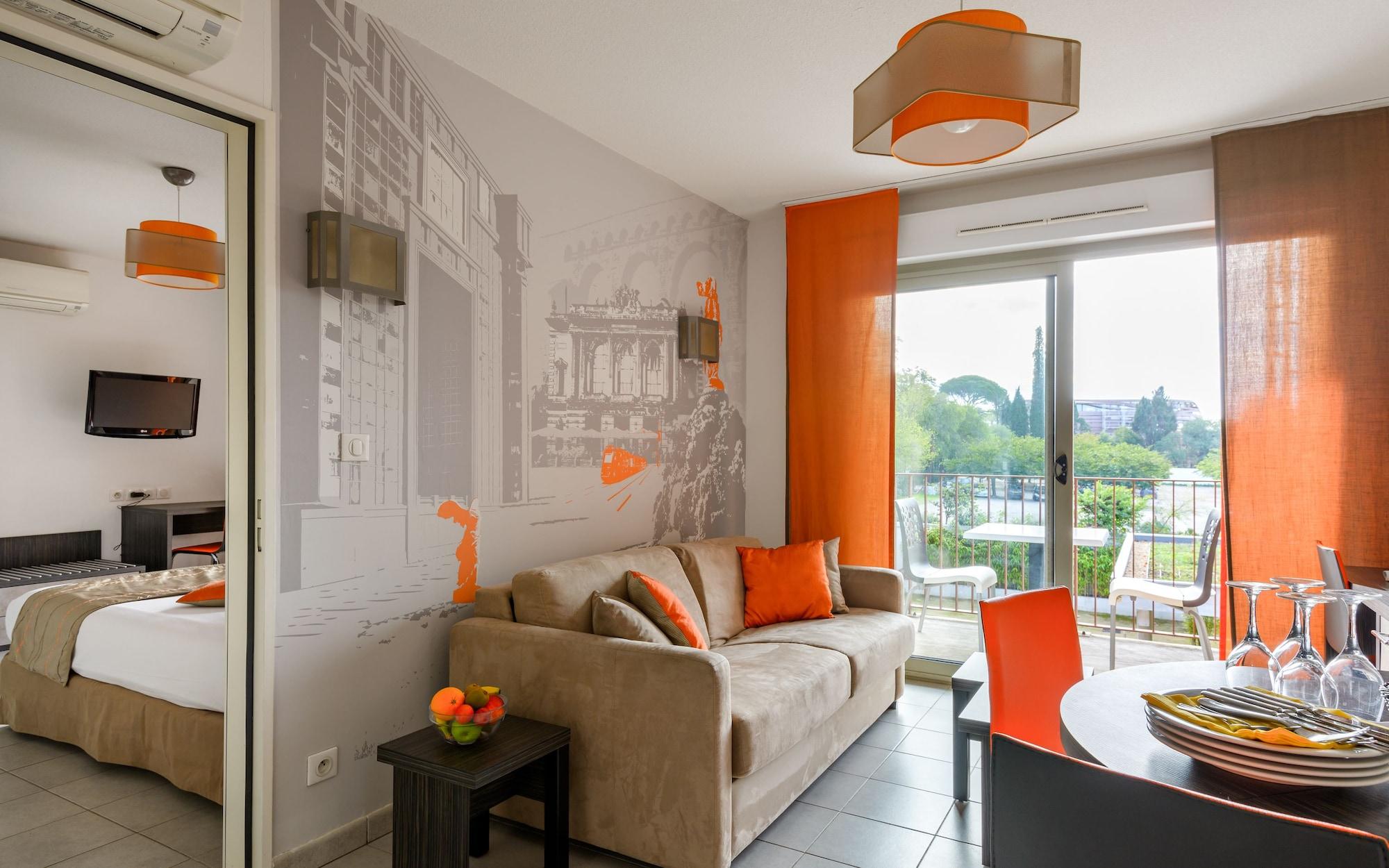 Lagrange Aparthotel Montpellier Millenaire Exterior photo