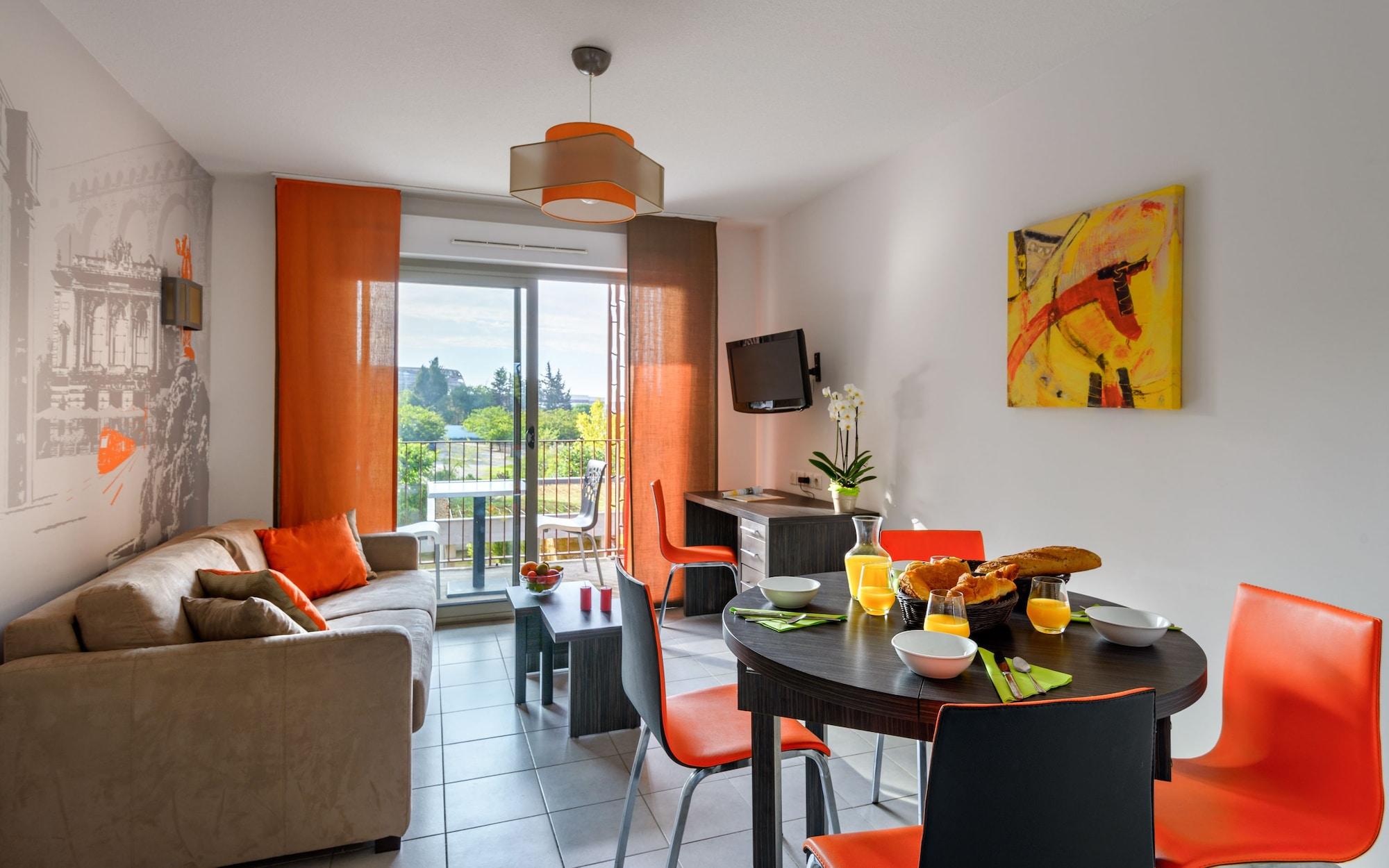 Lagrange Aparthotel Montpellier Millenaire Exterior photo